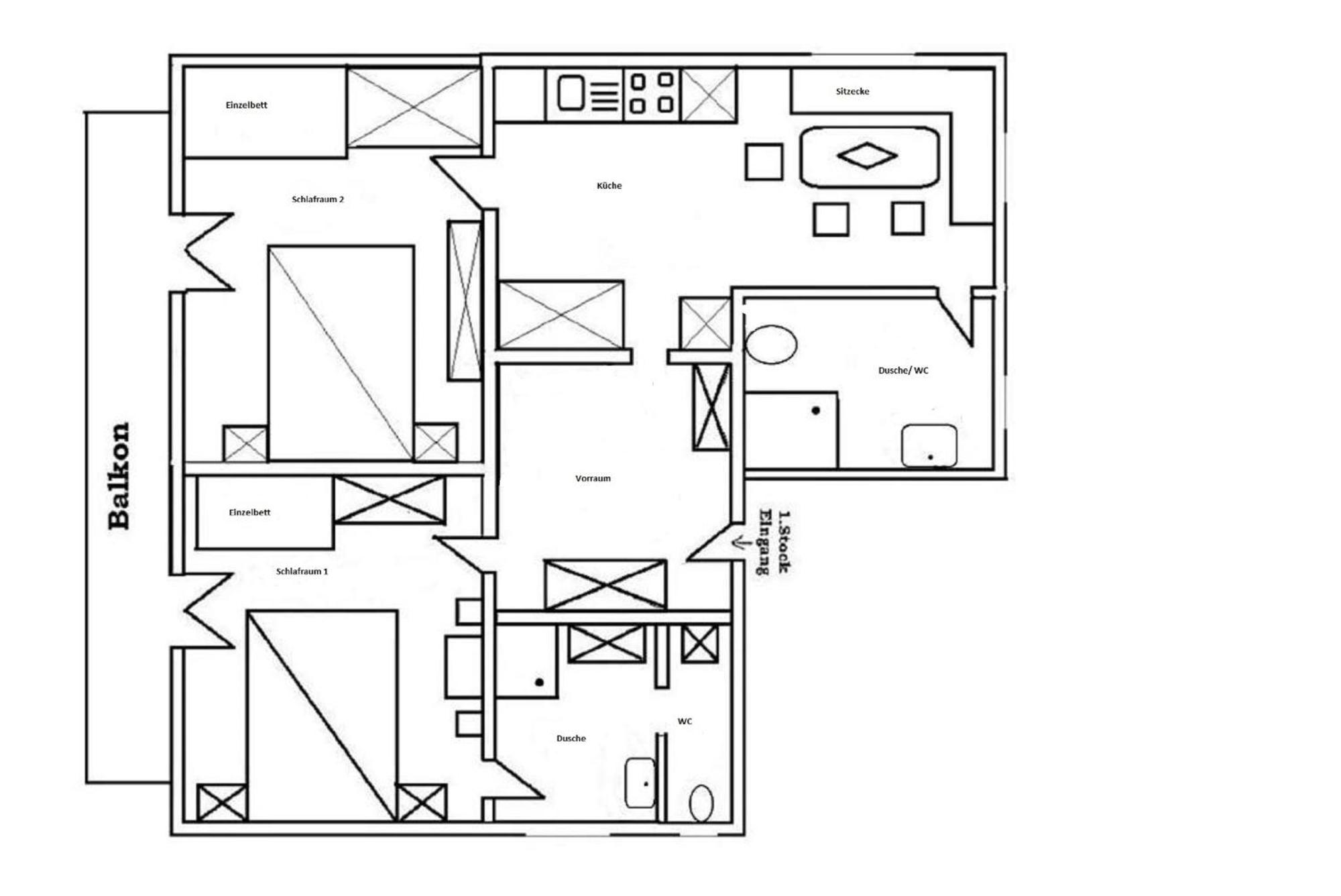 Haus Hubertusheim Apartment ชลัดมิง ภายนอก รูปภาพ